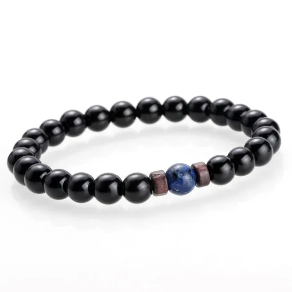 Men's Lava & Jasper Bracelet