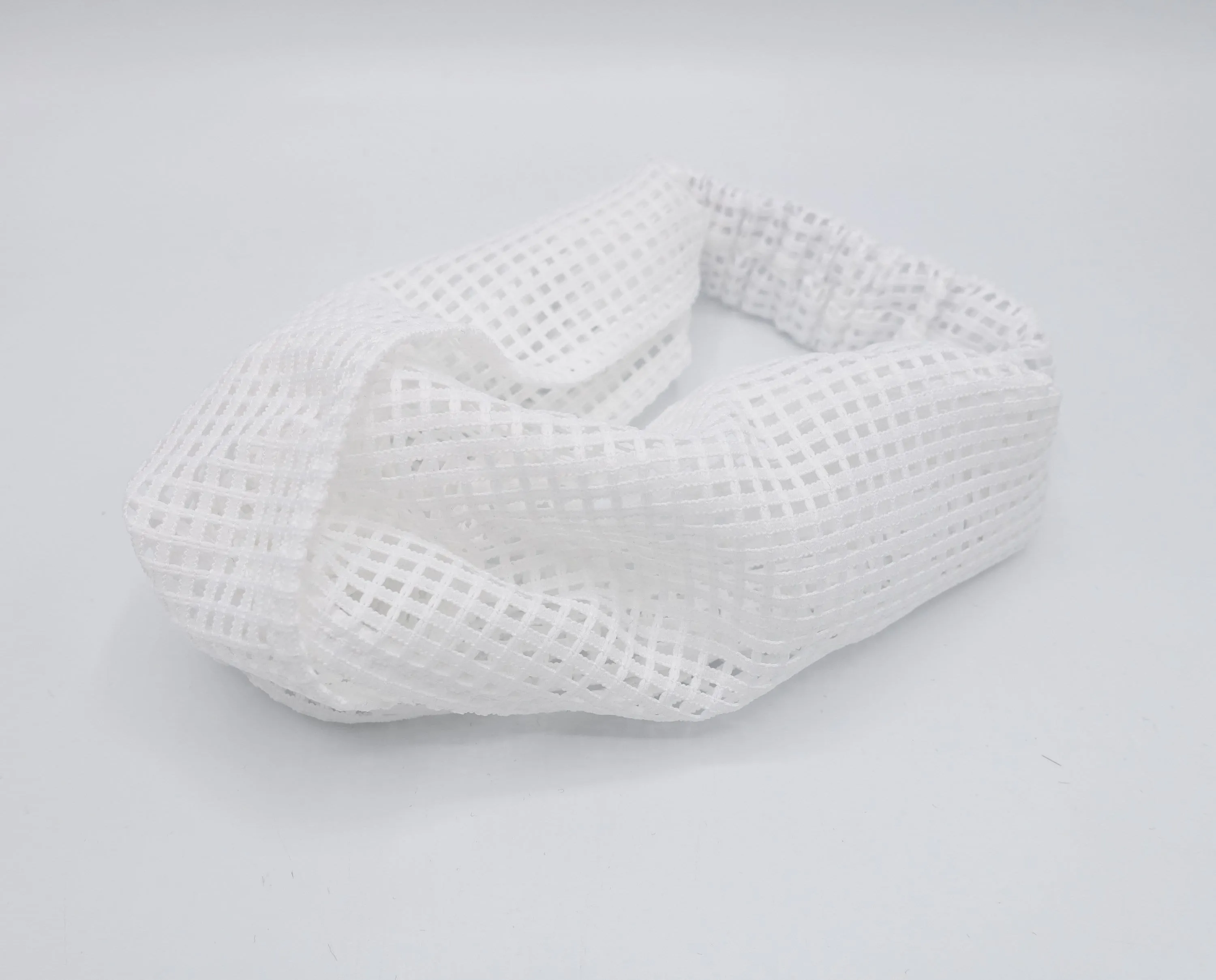 mesh turban headband for women