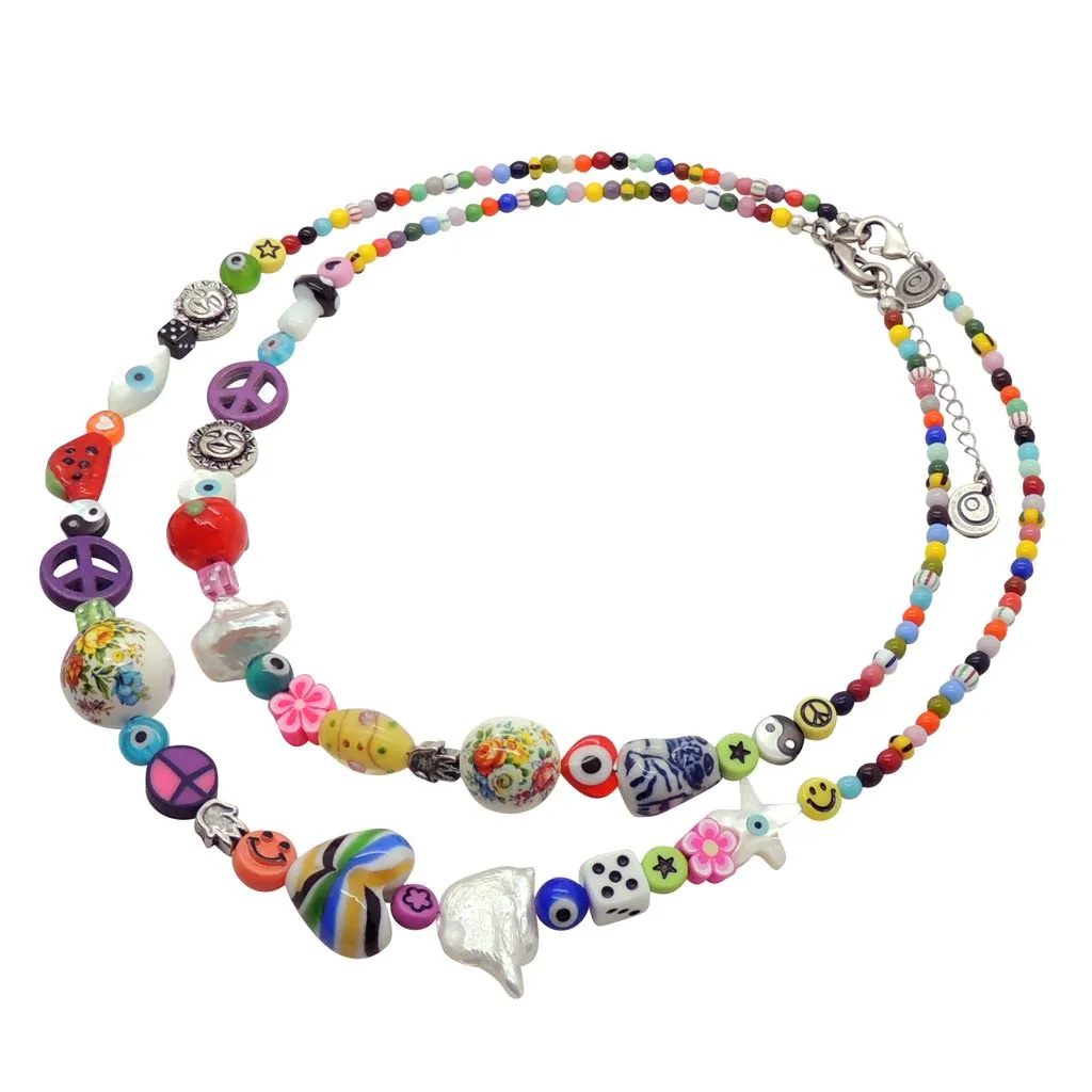 Mish Mash Lucky Charms Balagan Beaded Choker