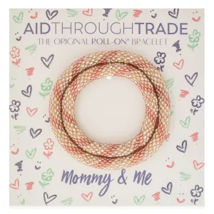 Mommy & Me Roll-On® Bracelets <br> Glitter