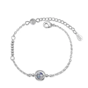 Moonstone bracelet female natural blue light