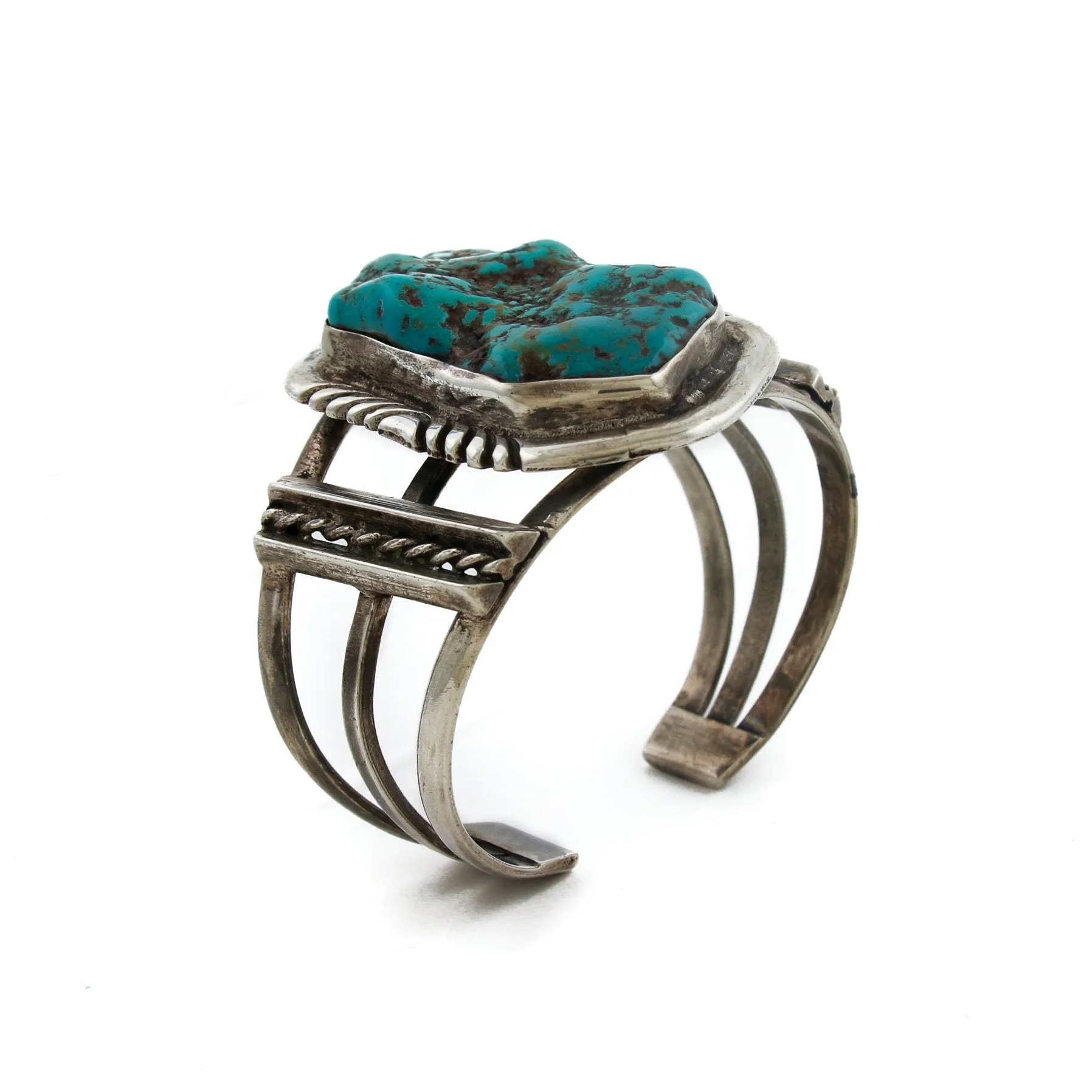 Navajo Turquoise Nugget Cuff