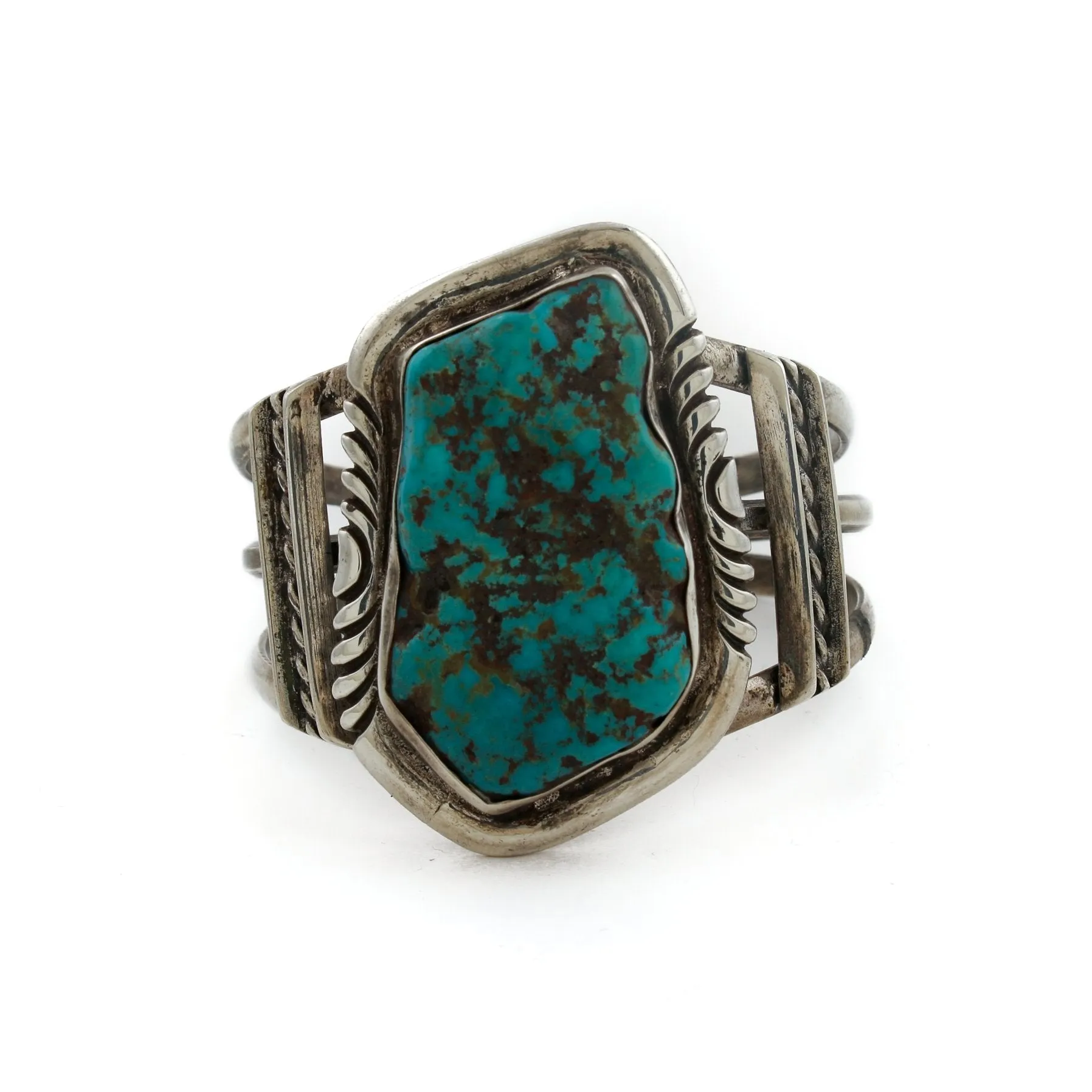 Navajo Turquoise Nugget Cuff