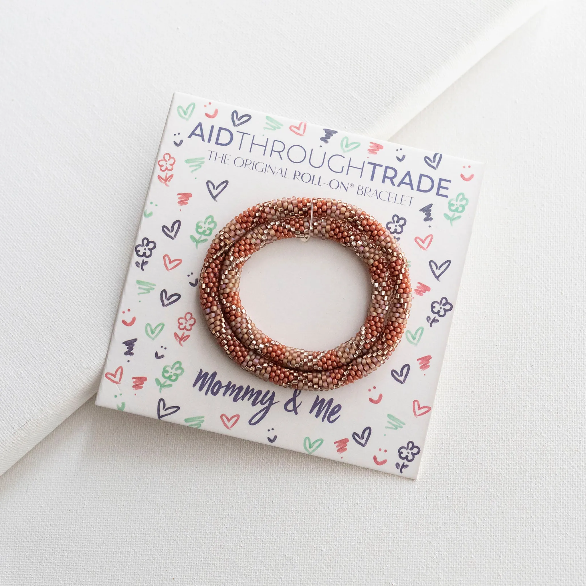 *NEW* Mommy & Me Roll-On® Bracelets <br> Terracotta