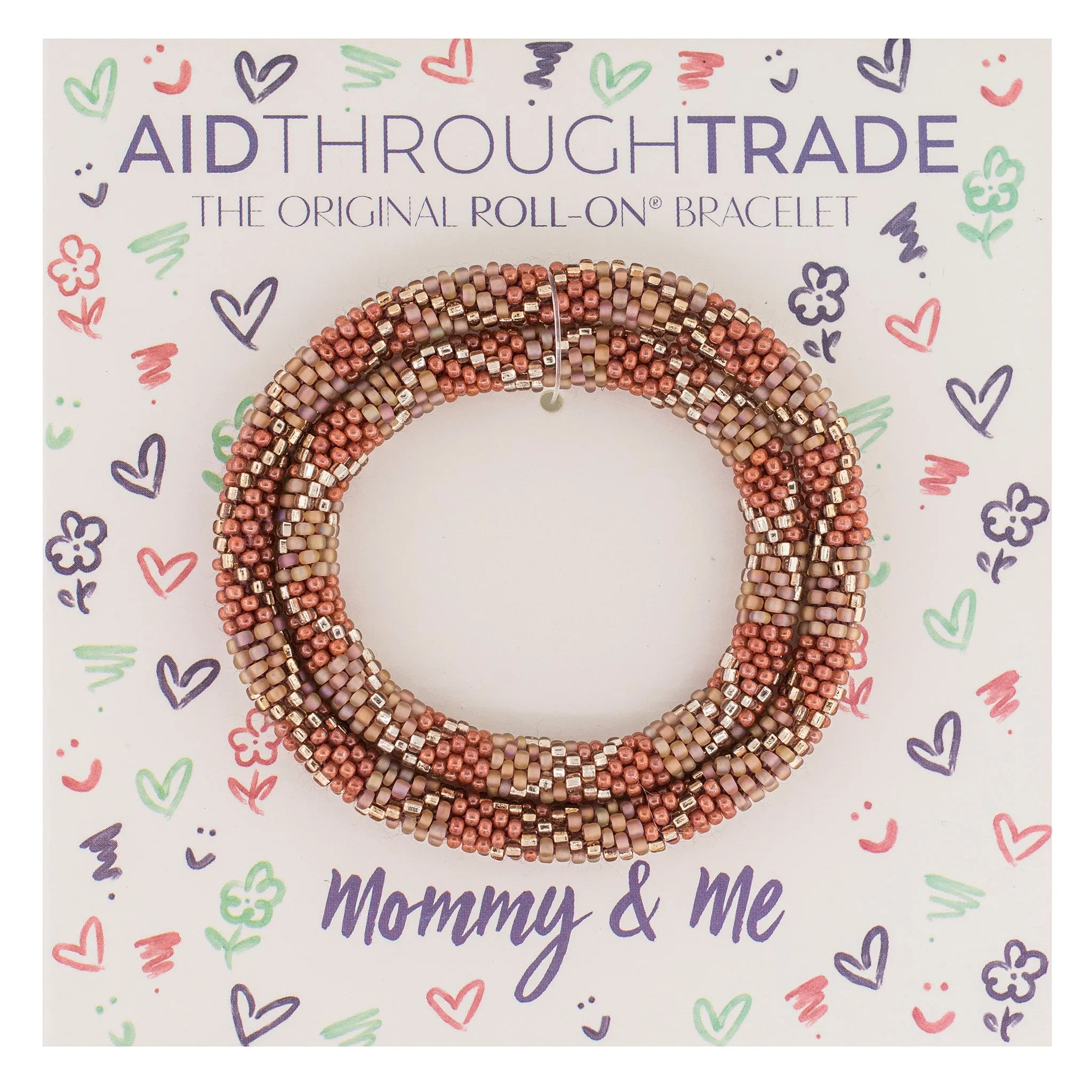 *NEW* Mommy & Me Roll-On® Bracelets <br> Terracotta