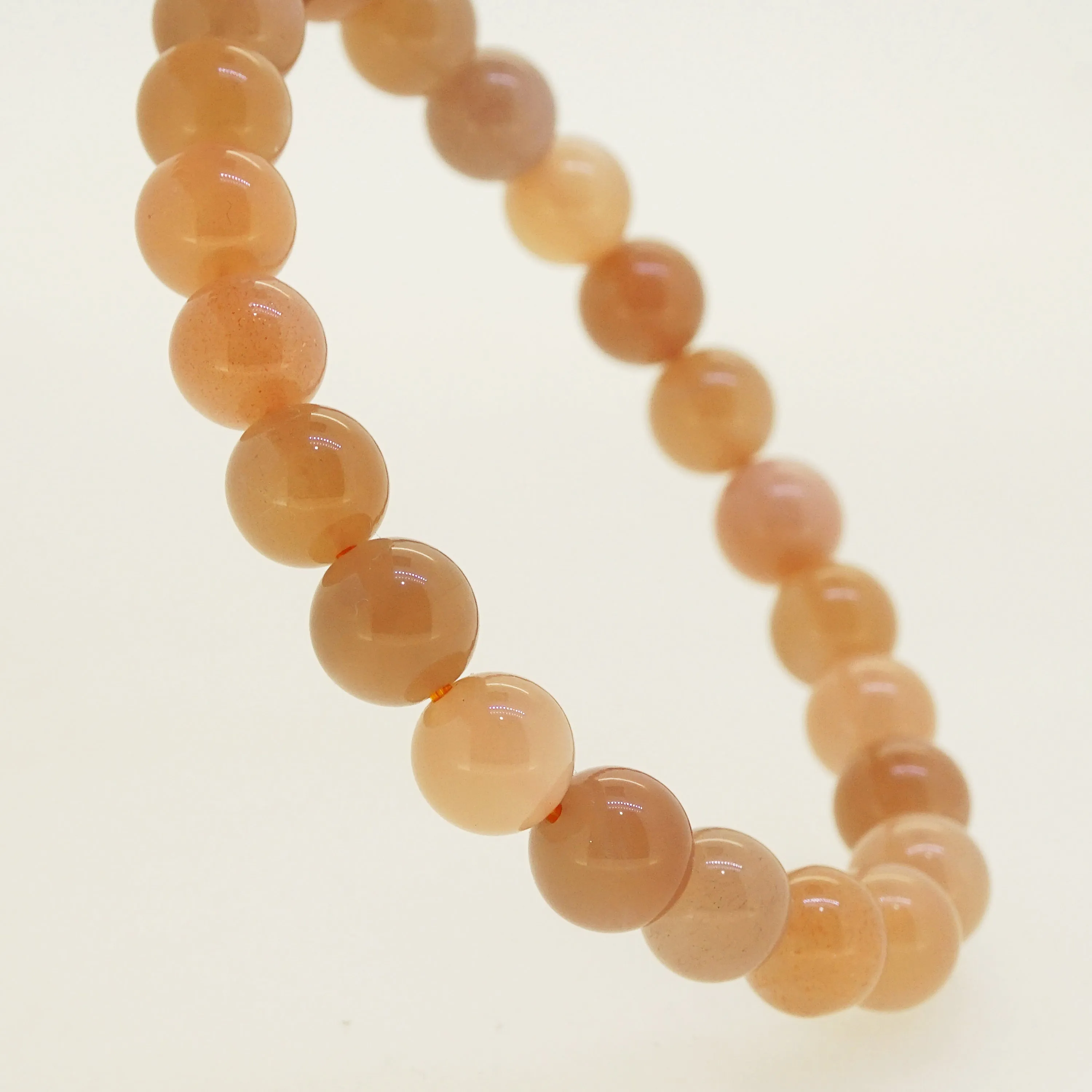 Peach Moonstone 8mm