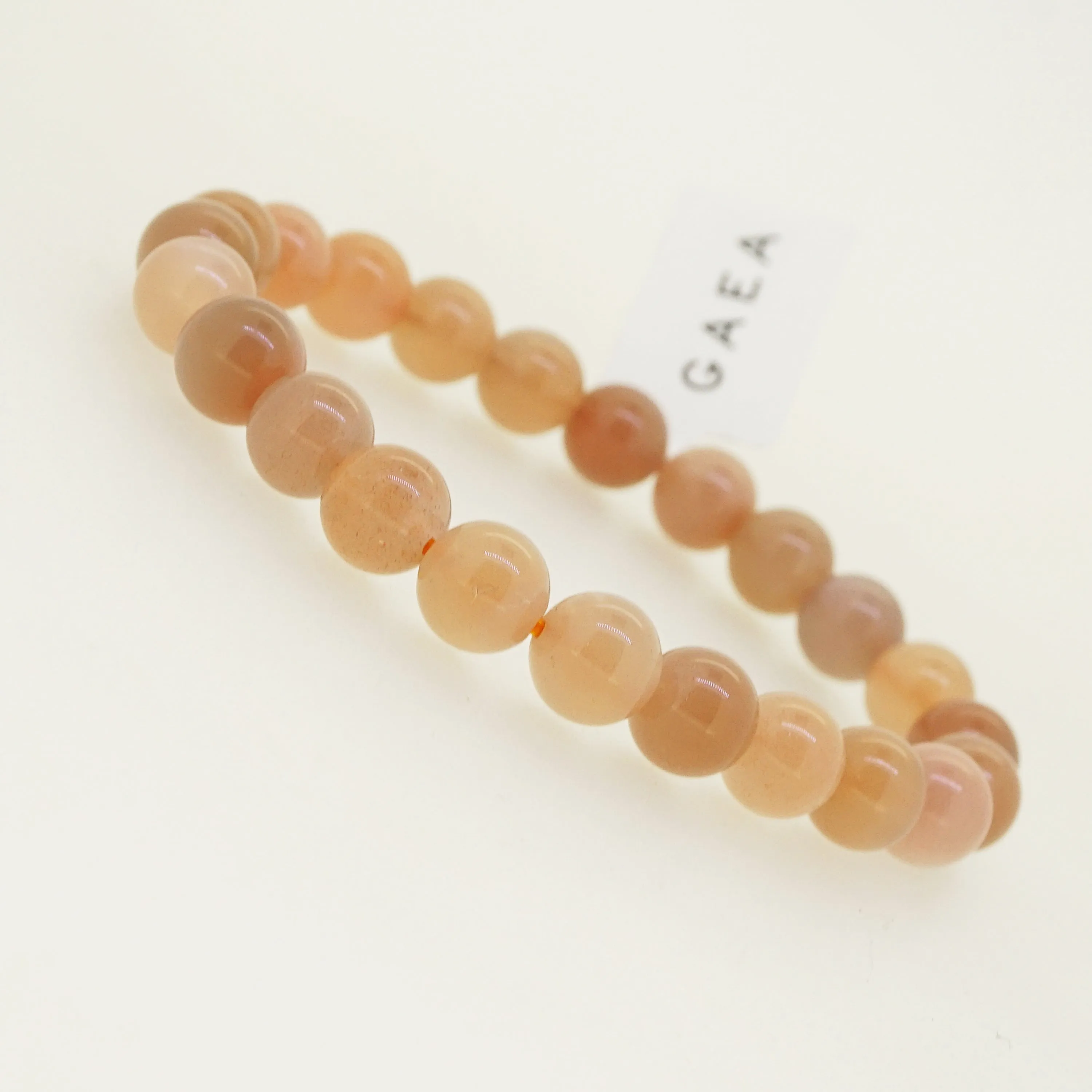 Peach Moonstone 8mm