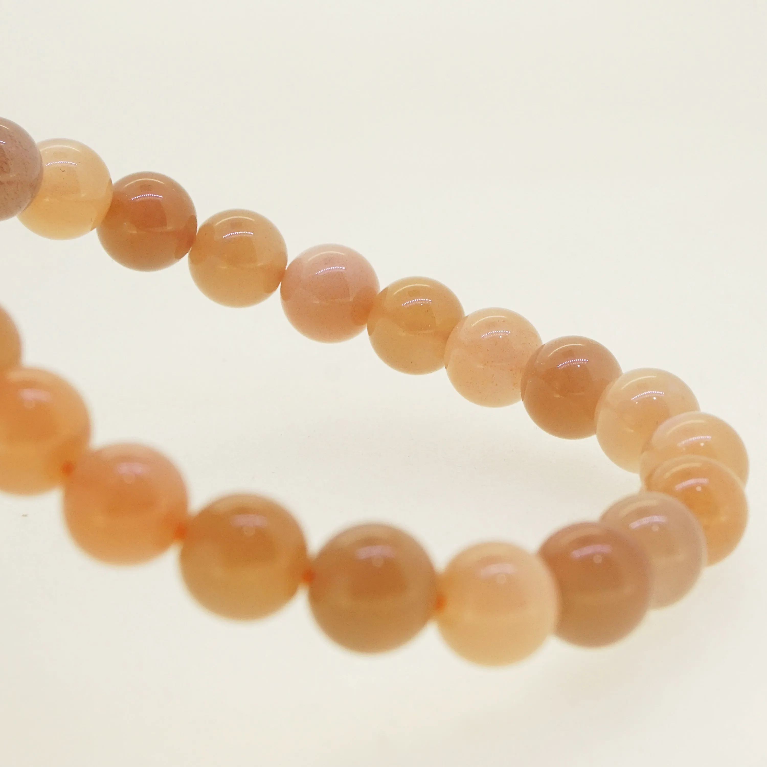 Peach Moonstone 8mm