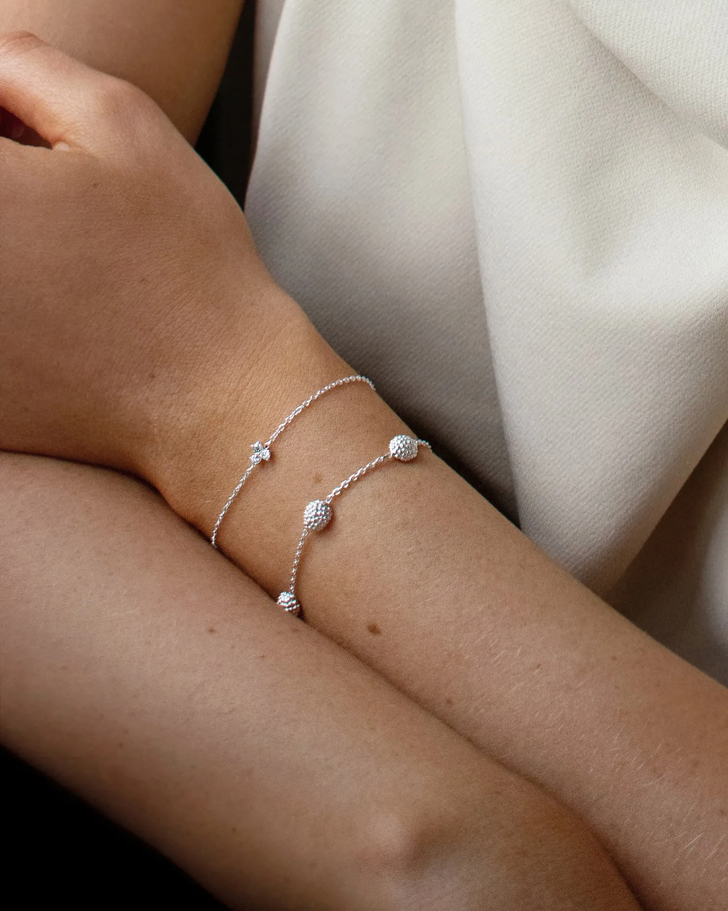 Petite Star bracelet silver