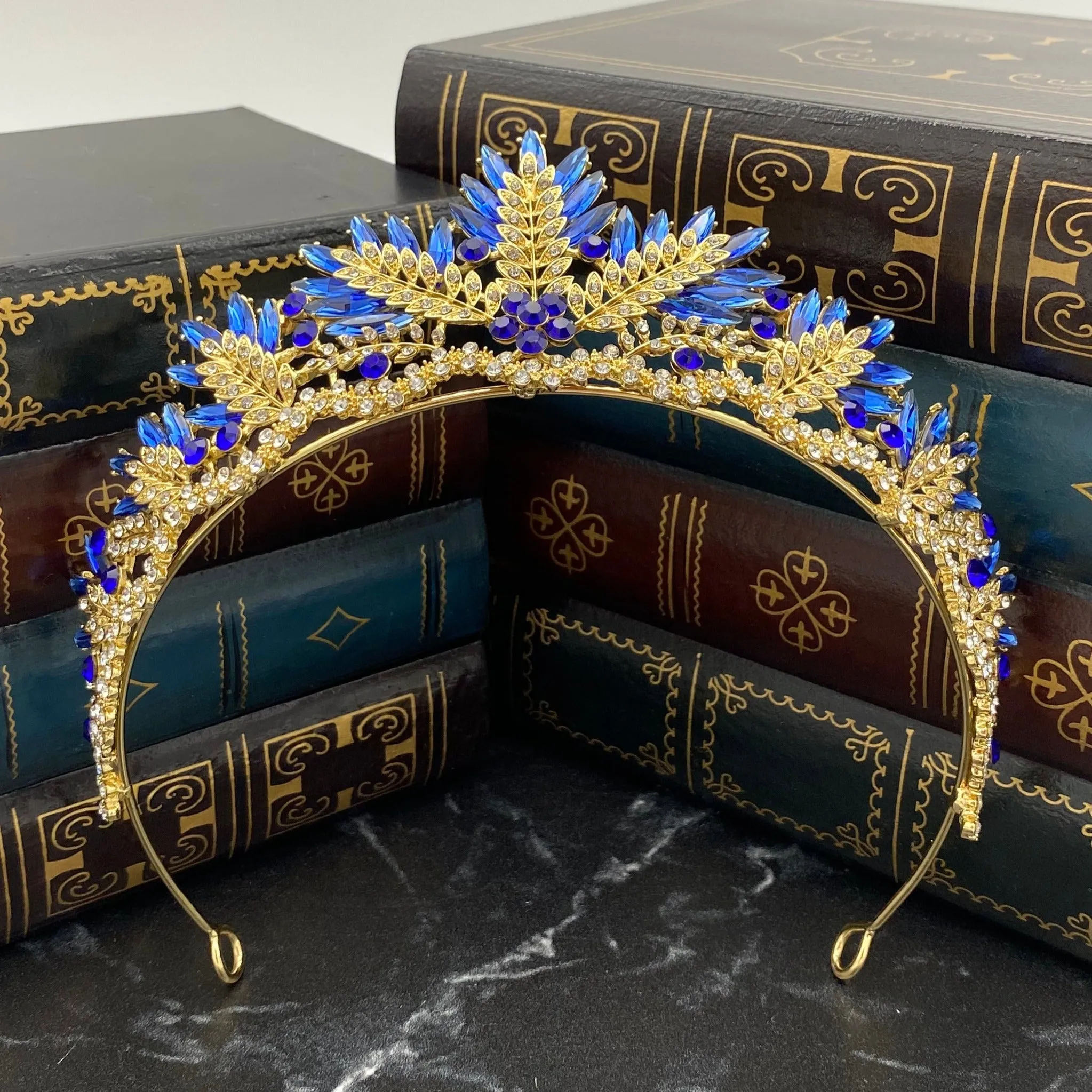 Petra’s Tiara in Blue