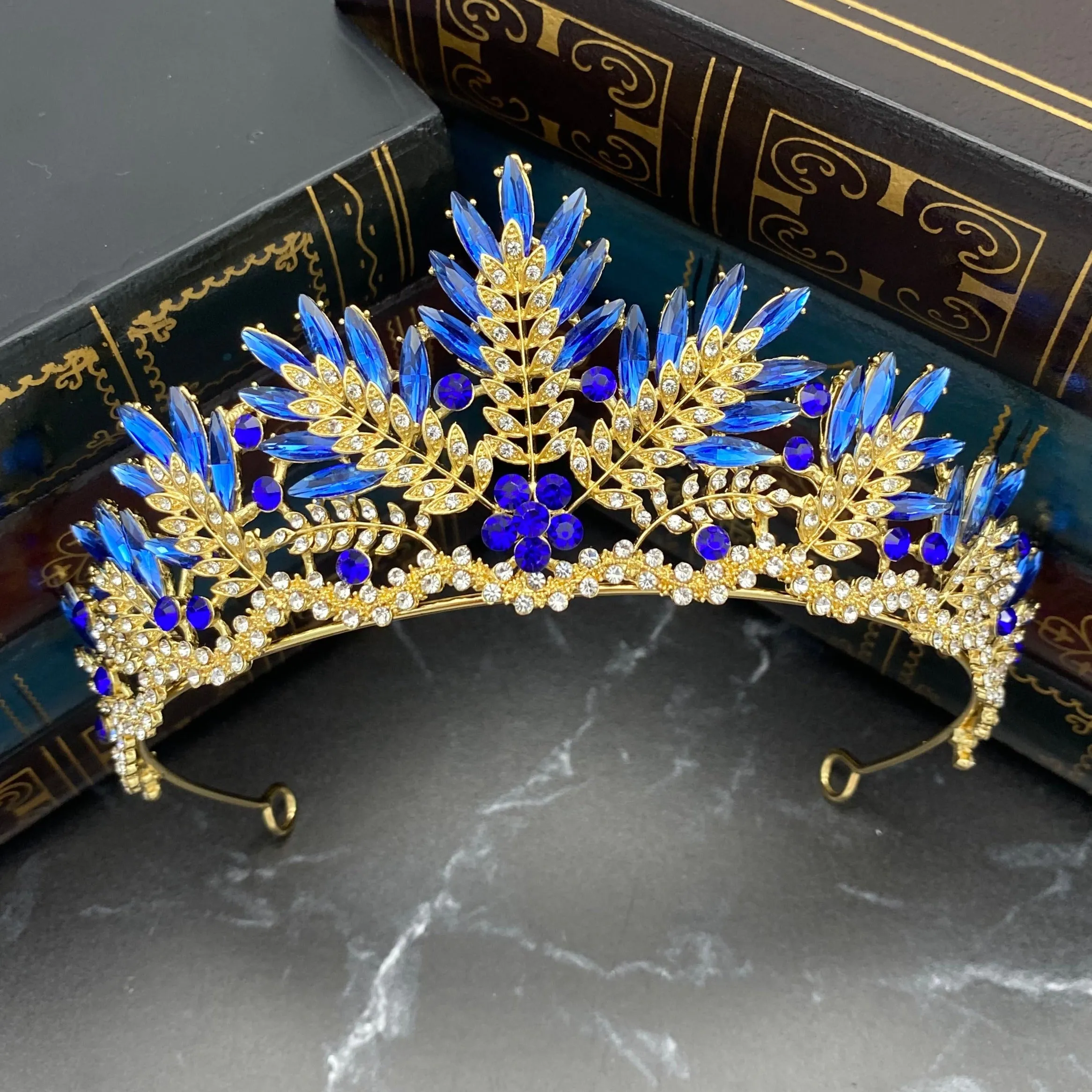 Petra’s Tiara in Blue