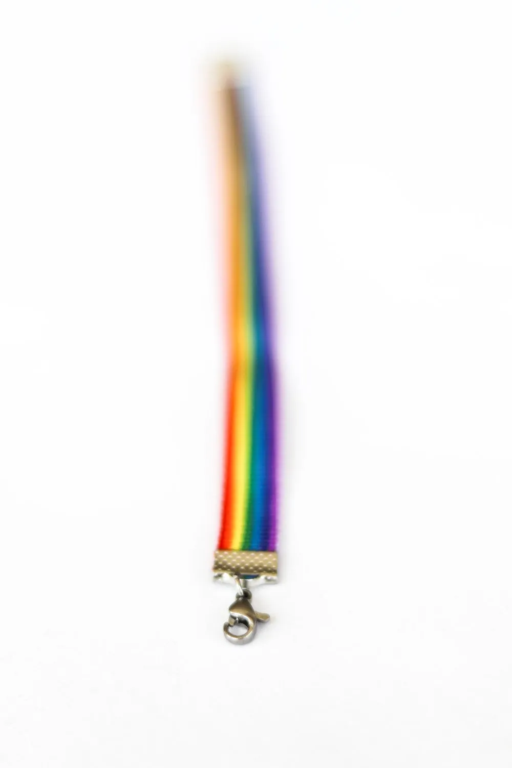 Pride bracelet, rainbow flag strap bracelet, LGBT gift wrapped