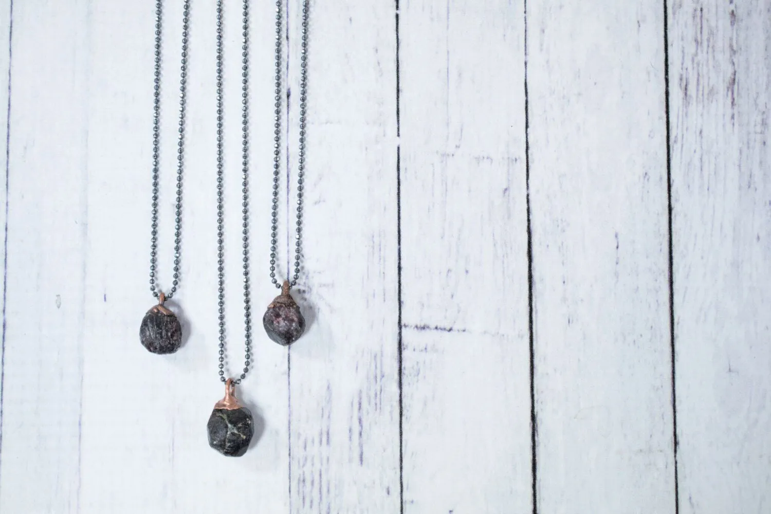 Real garnet necklace | Garnet crystal necklace