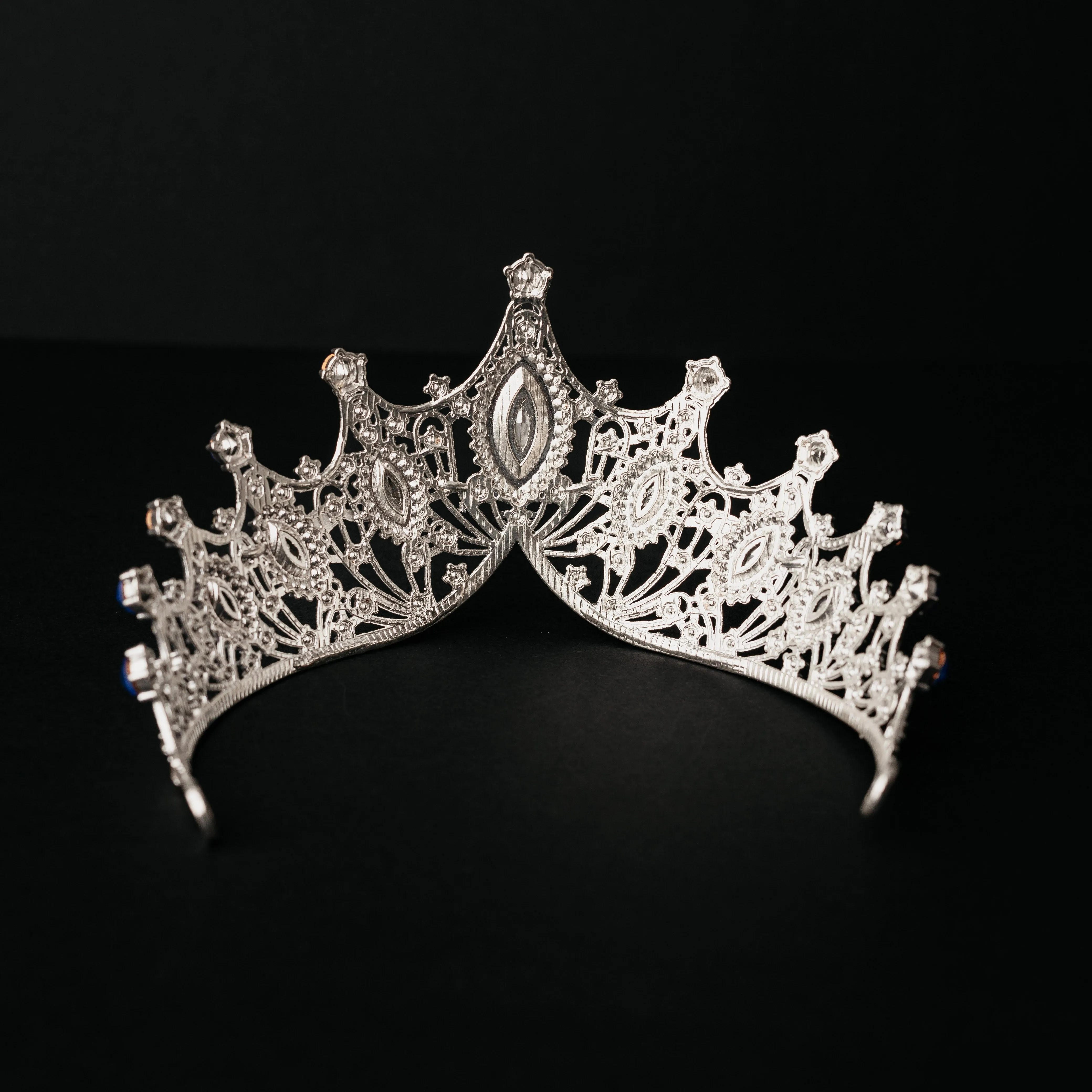 Regina’s Tiara in Blue & Silver