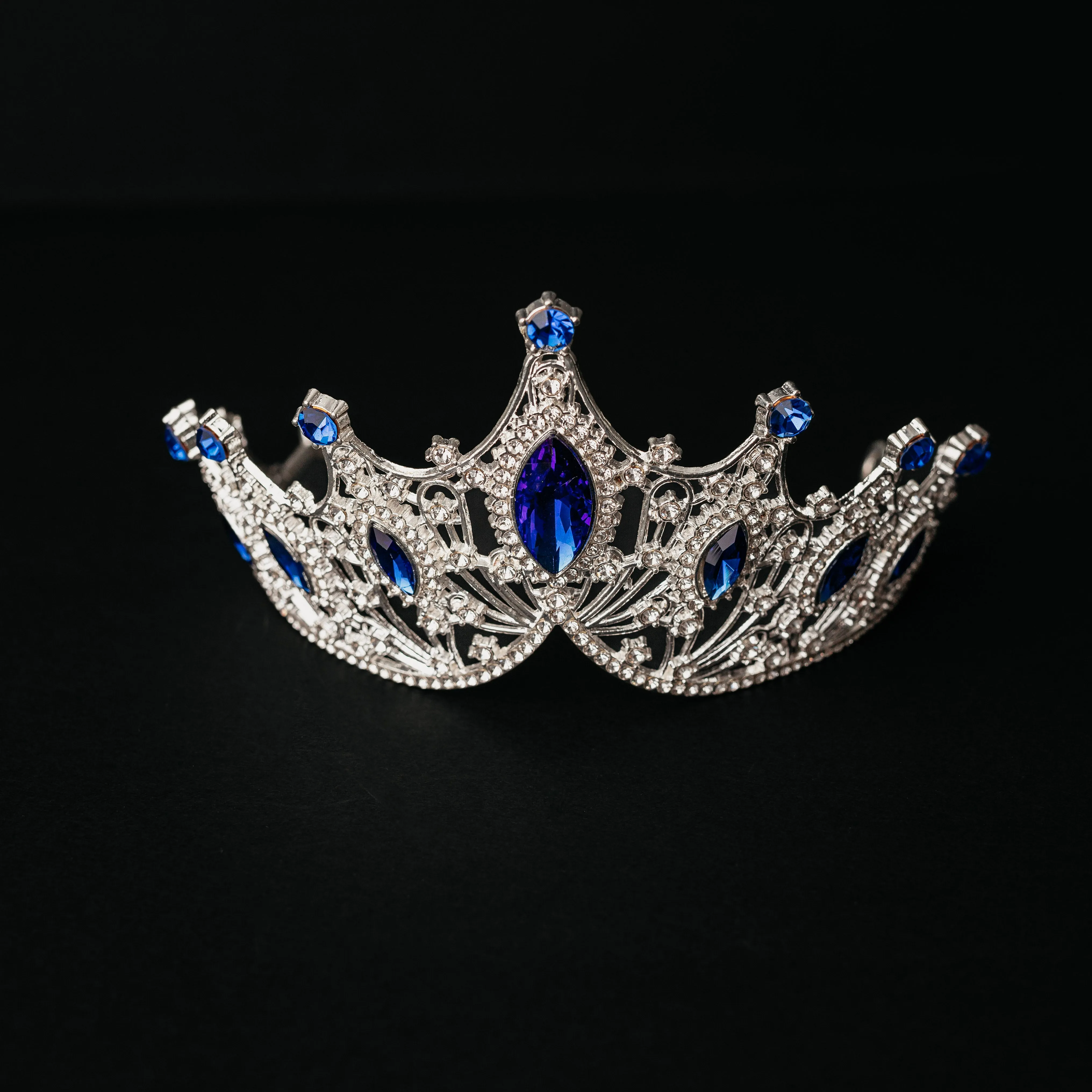 Regina’s Tiara in Blue & Silver