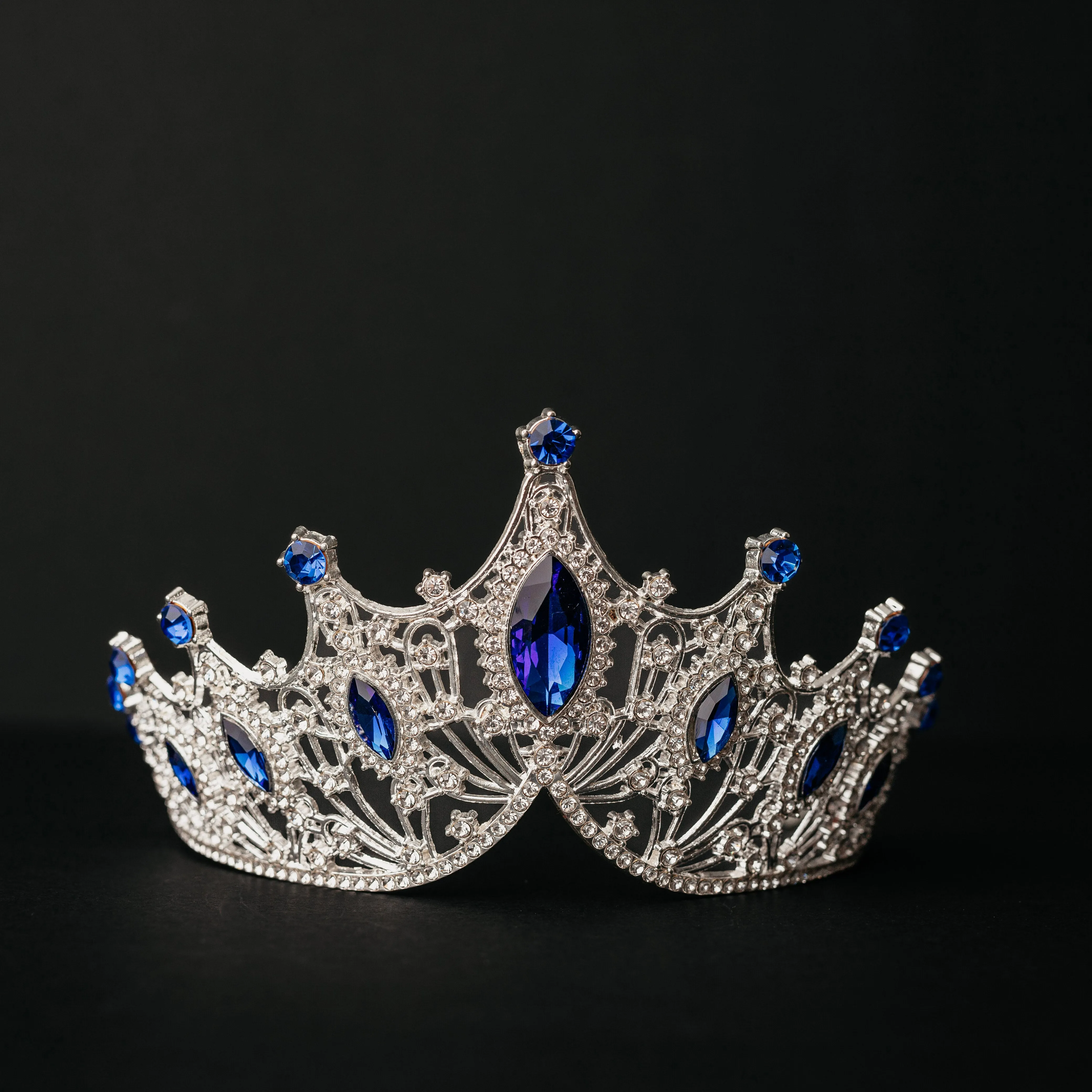 Regina’s Tiara in Blue & Silver