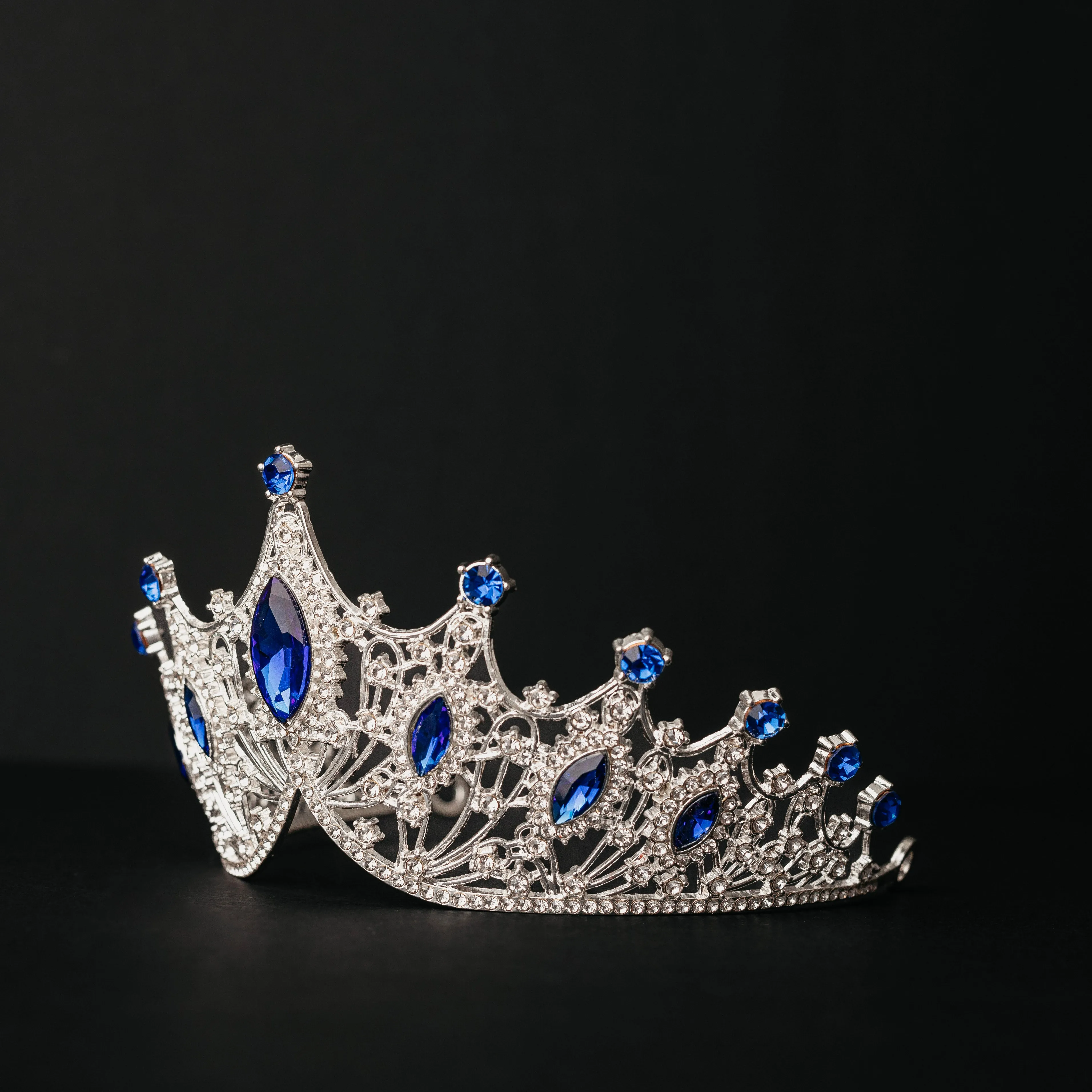 Regina’s Tiara in Blue & Silver