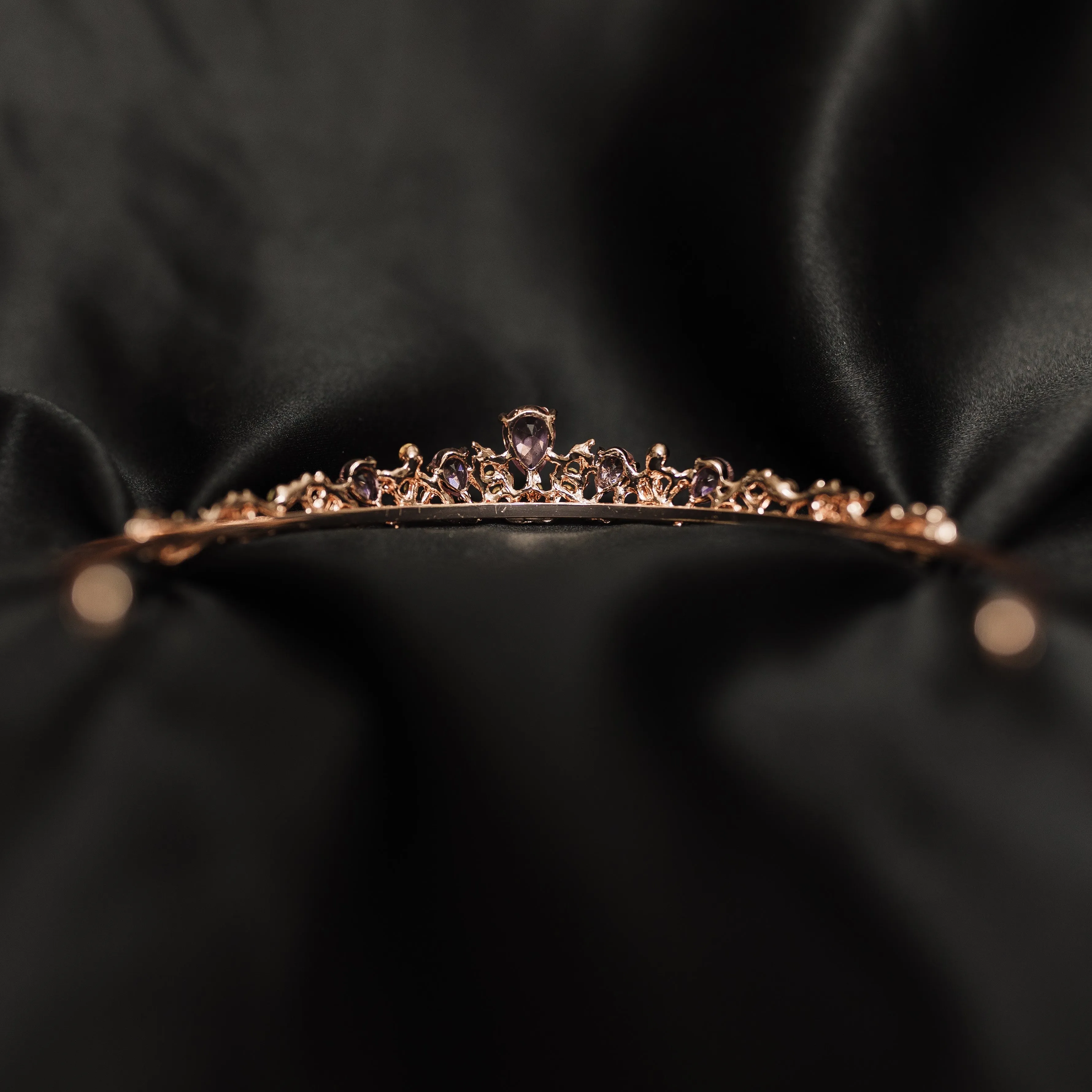 Sadie's Tiara in Pink & Rose Gold