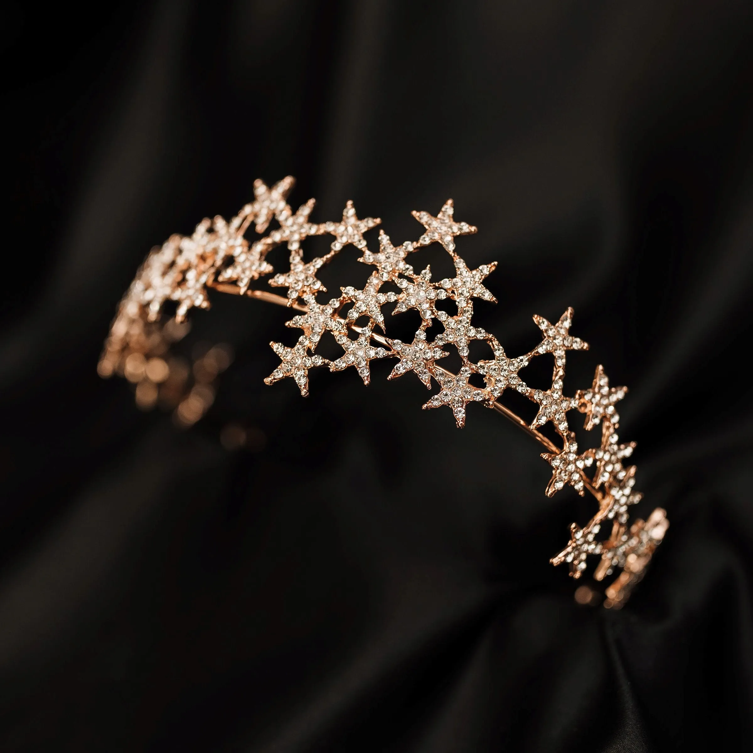 Sarah's Star Head Band in Rose Gold