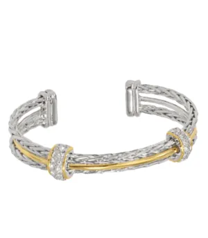 SB Crisscross Cuff Bracelet