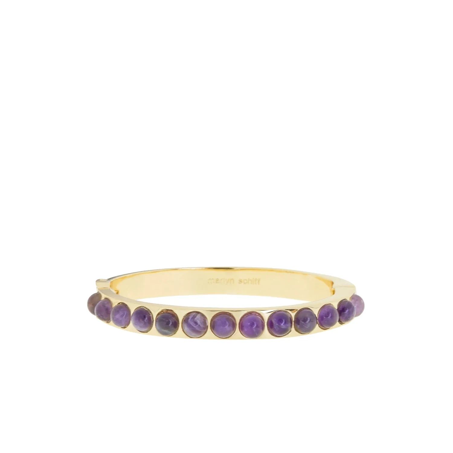 semi precious stone bangle