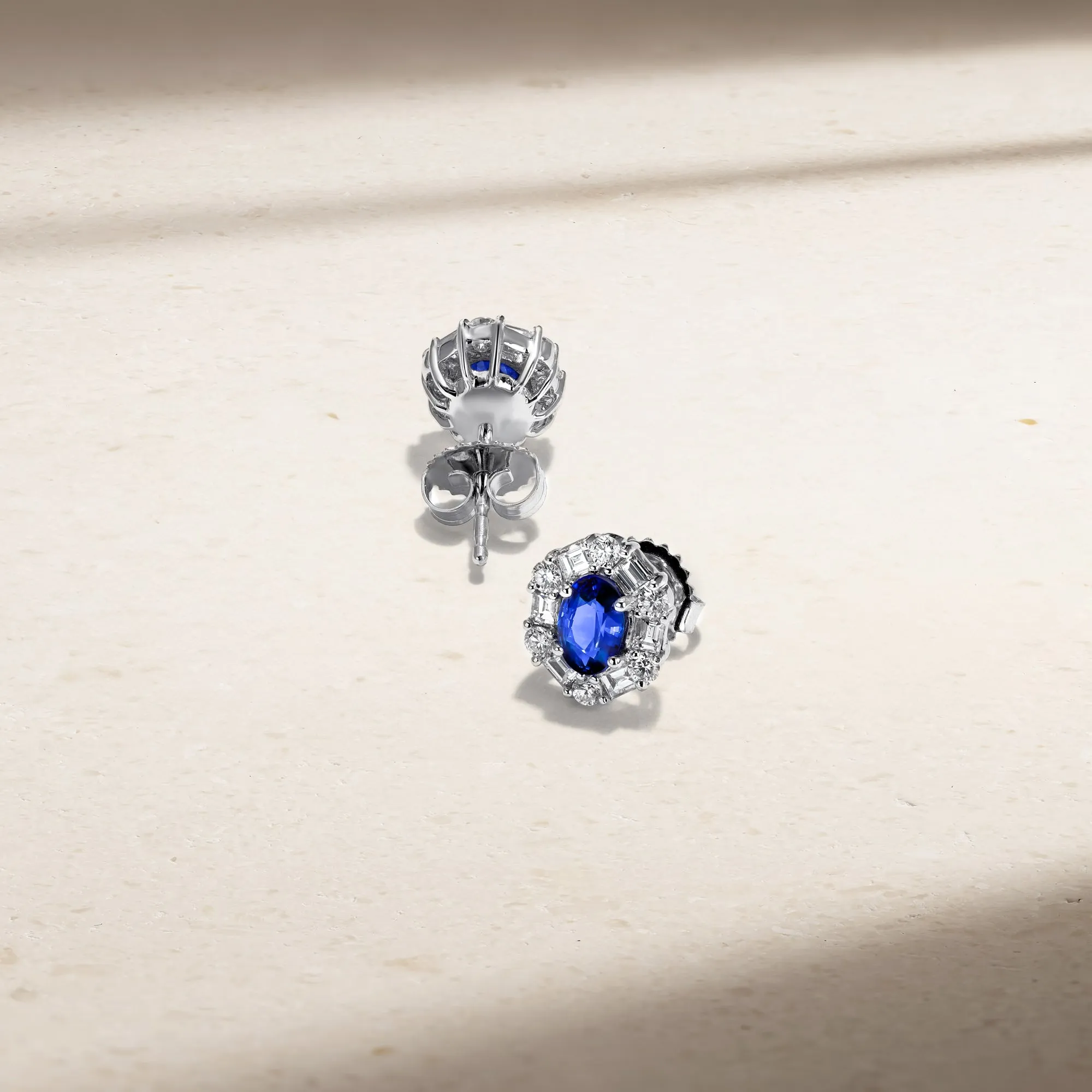 Signature Sapphire Stud Earrings