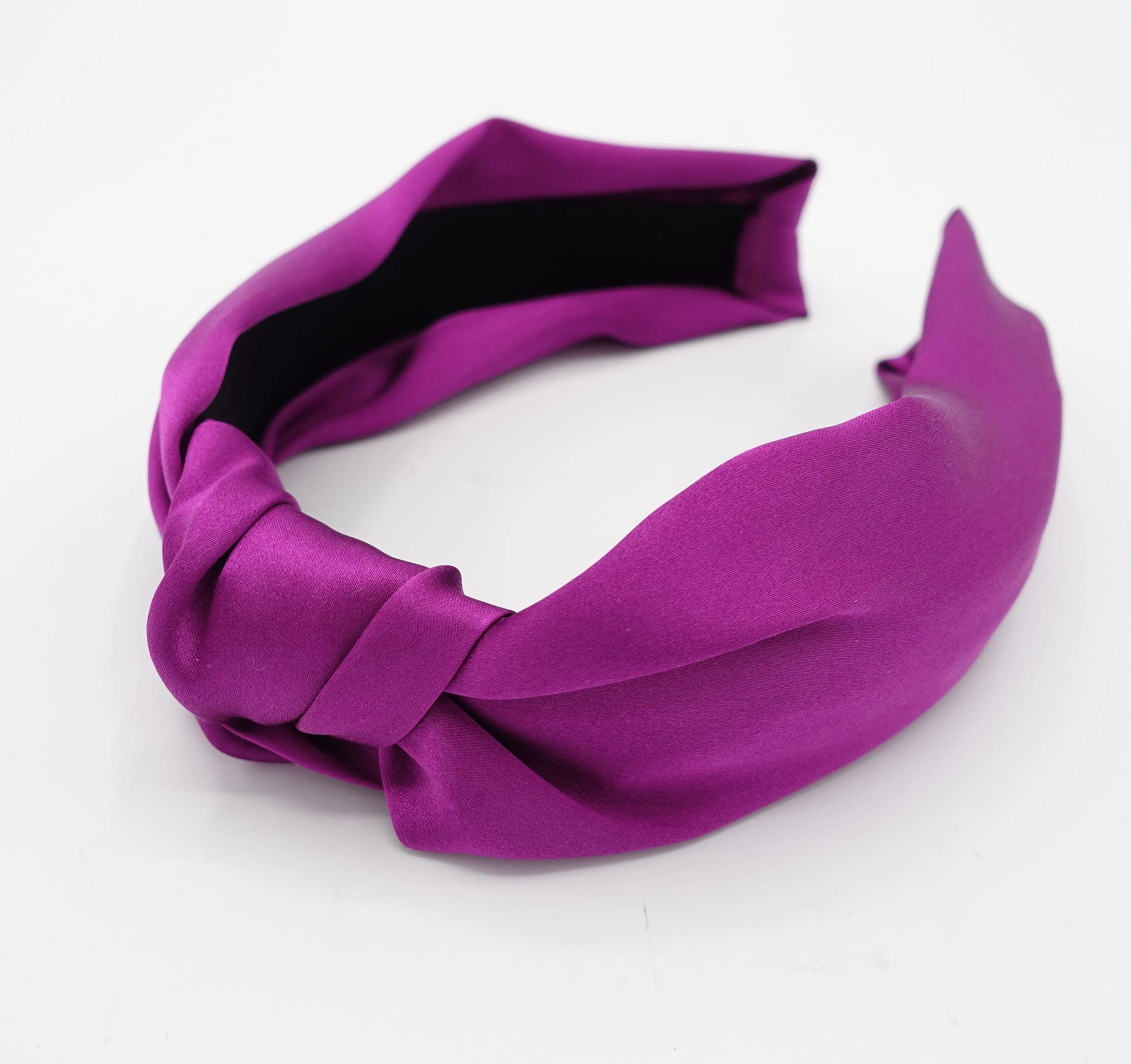 silk knotted headband