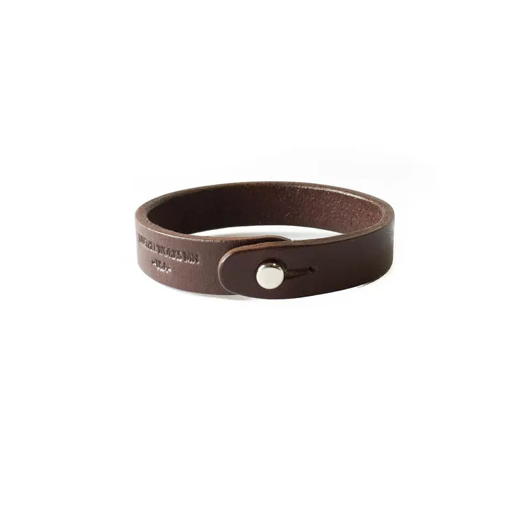 Single Wrap Cuff - Chocolate Brown