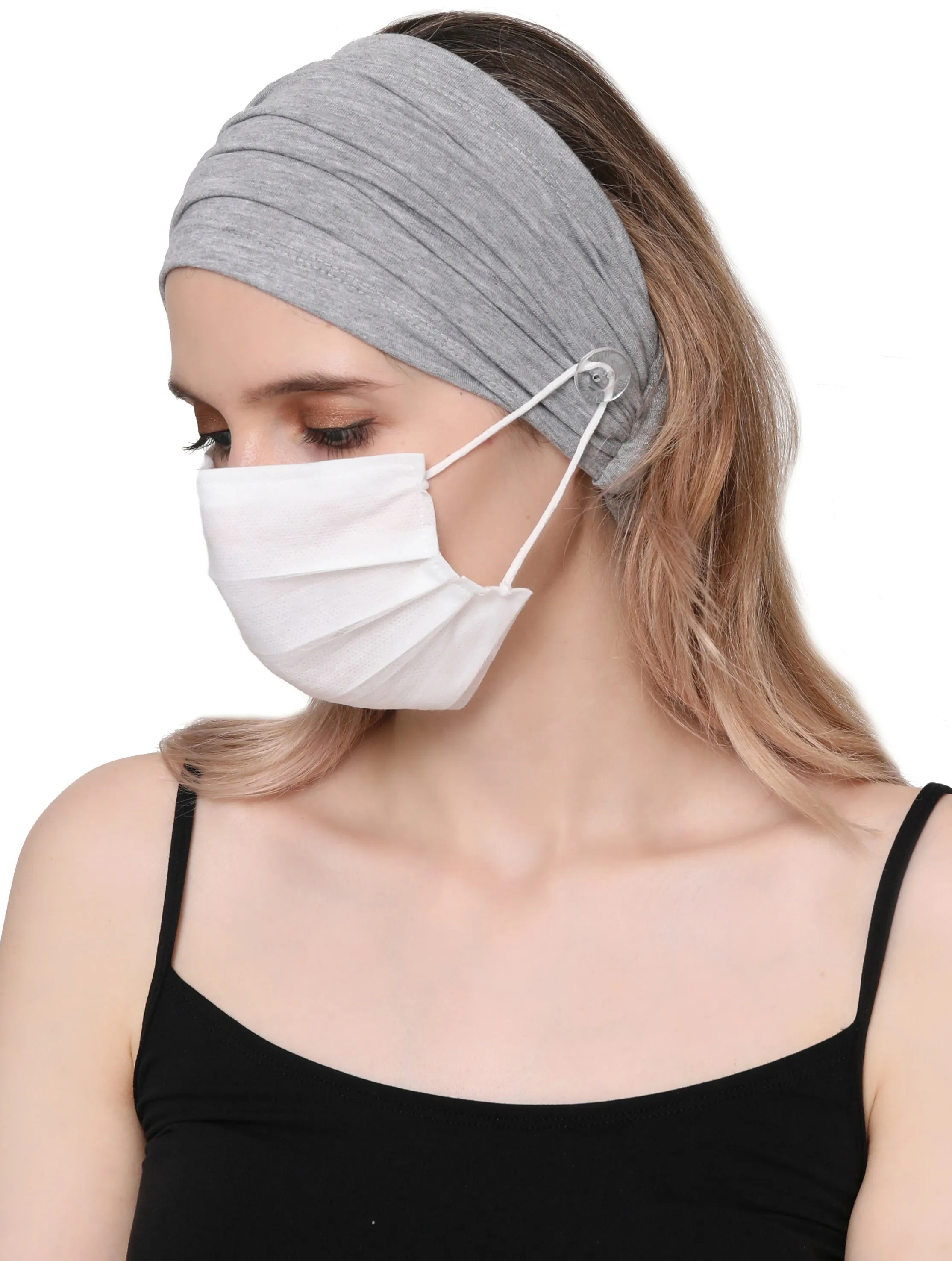 Stretchy Headband for Mask (Pack of 2)