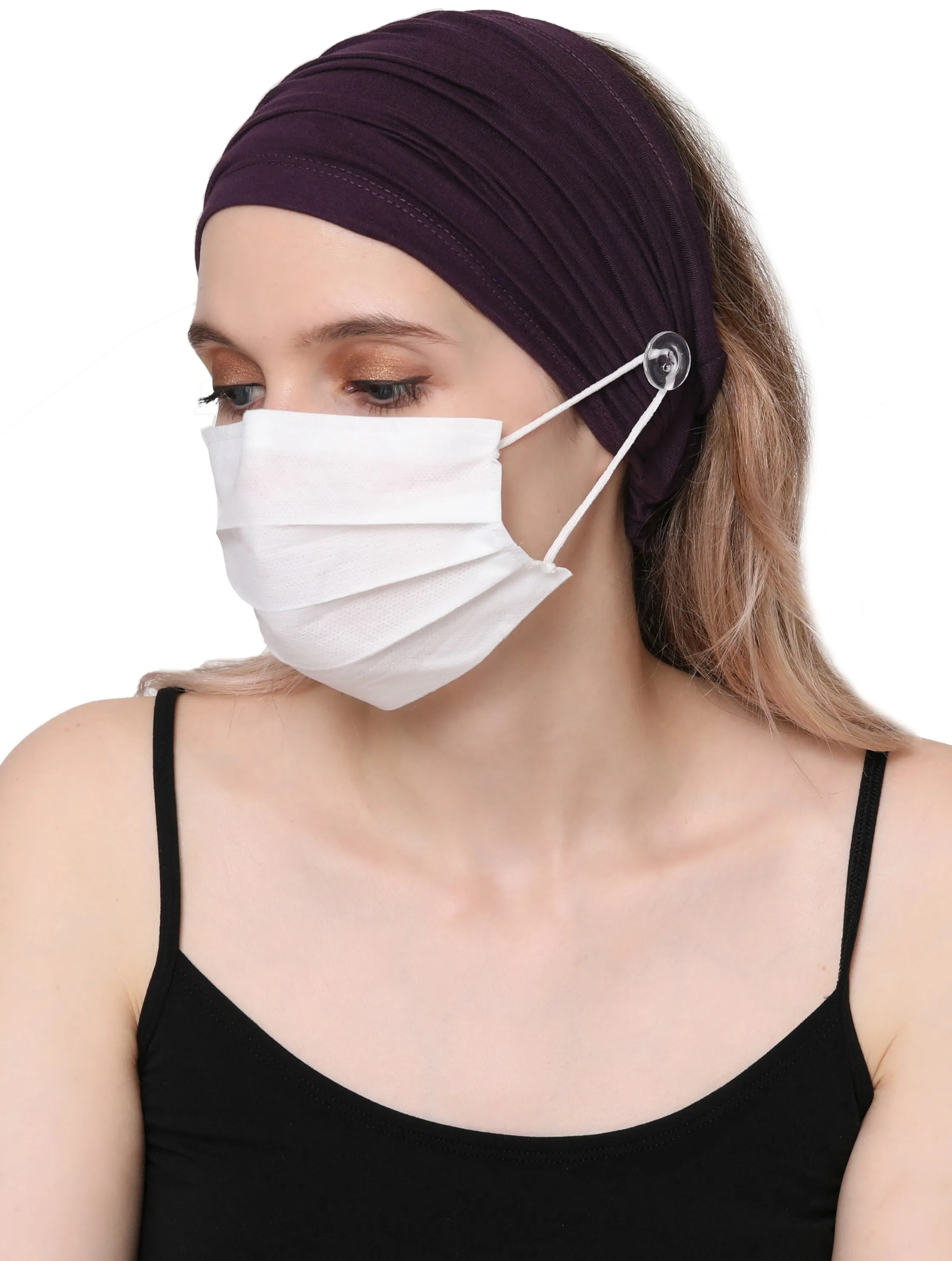 Stretchy Headband for Mask (Pack of 2)