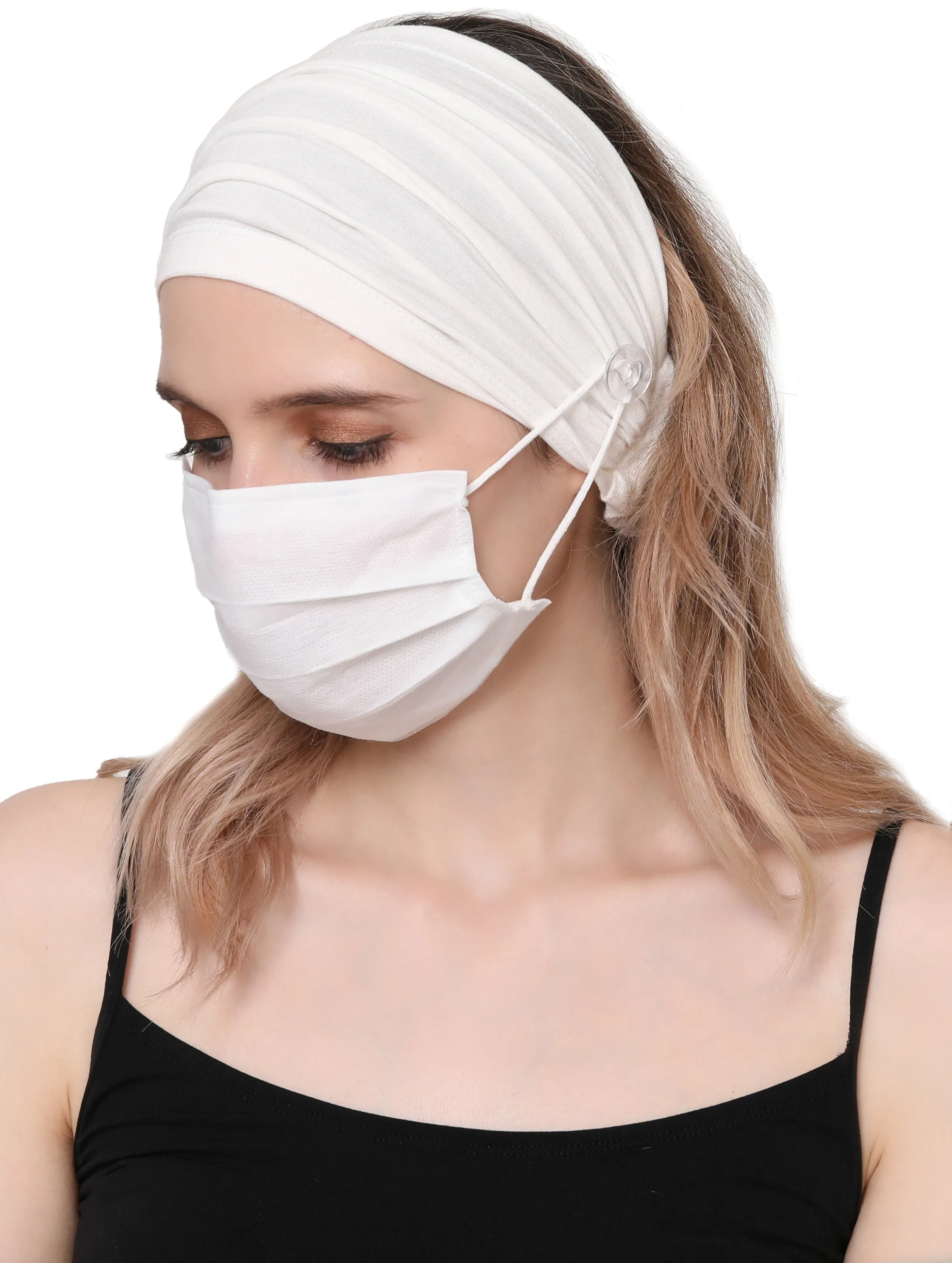 Stretchy Headband for Mask (Pack of 2)