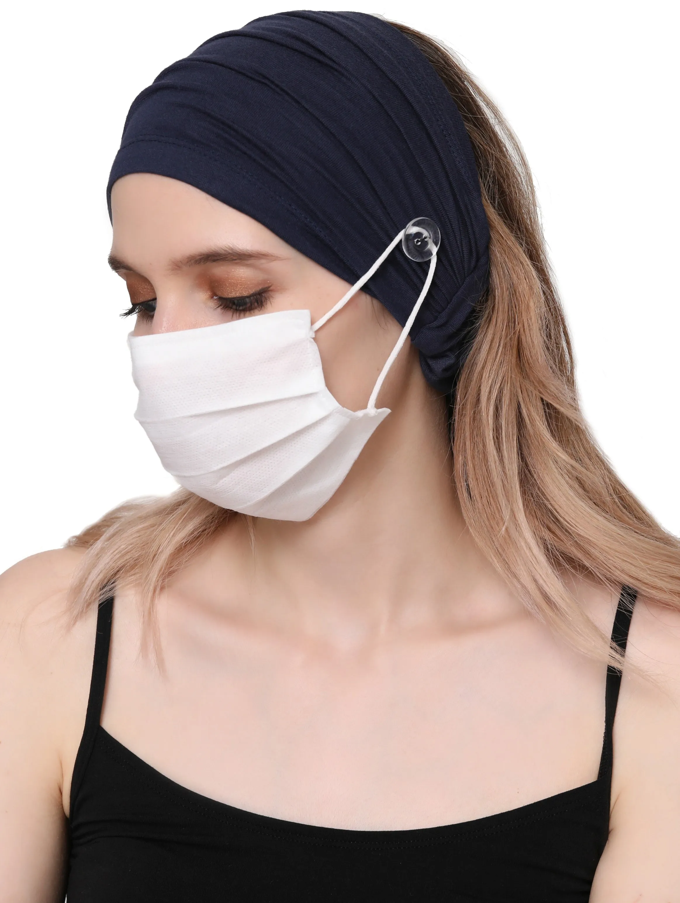 Stretchy Headband for Mask (Pack of 2)