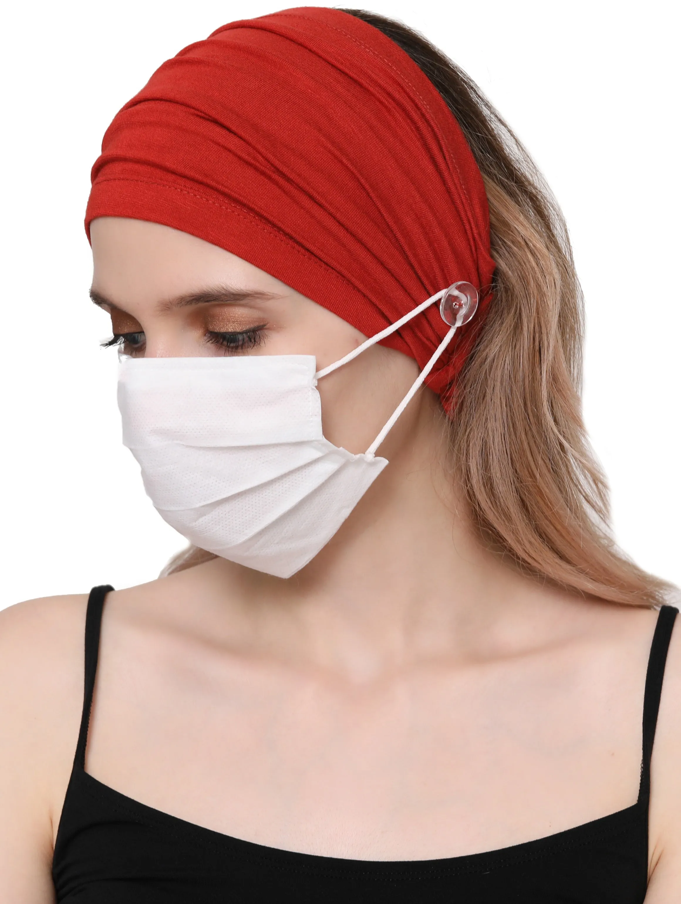 Stretchy Headband for Mask (Pack of 2)