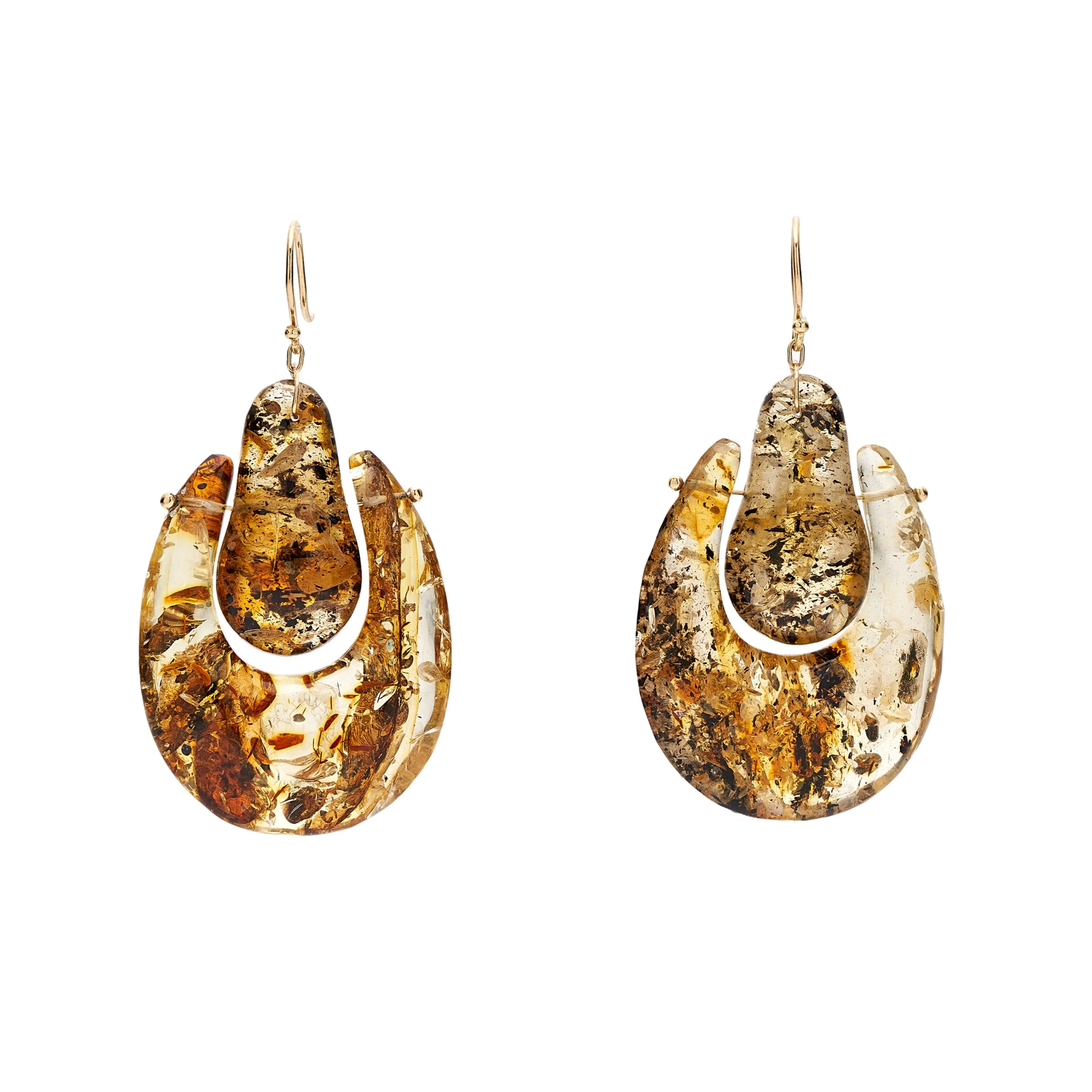 TenThousandThings 18k Amber O’Keefe Earrings