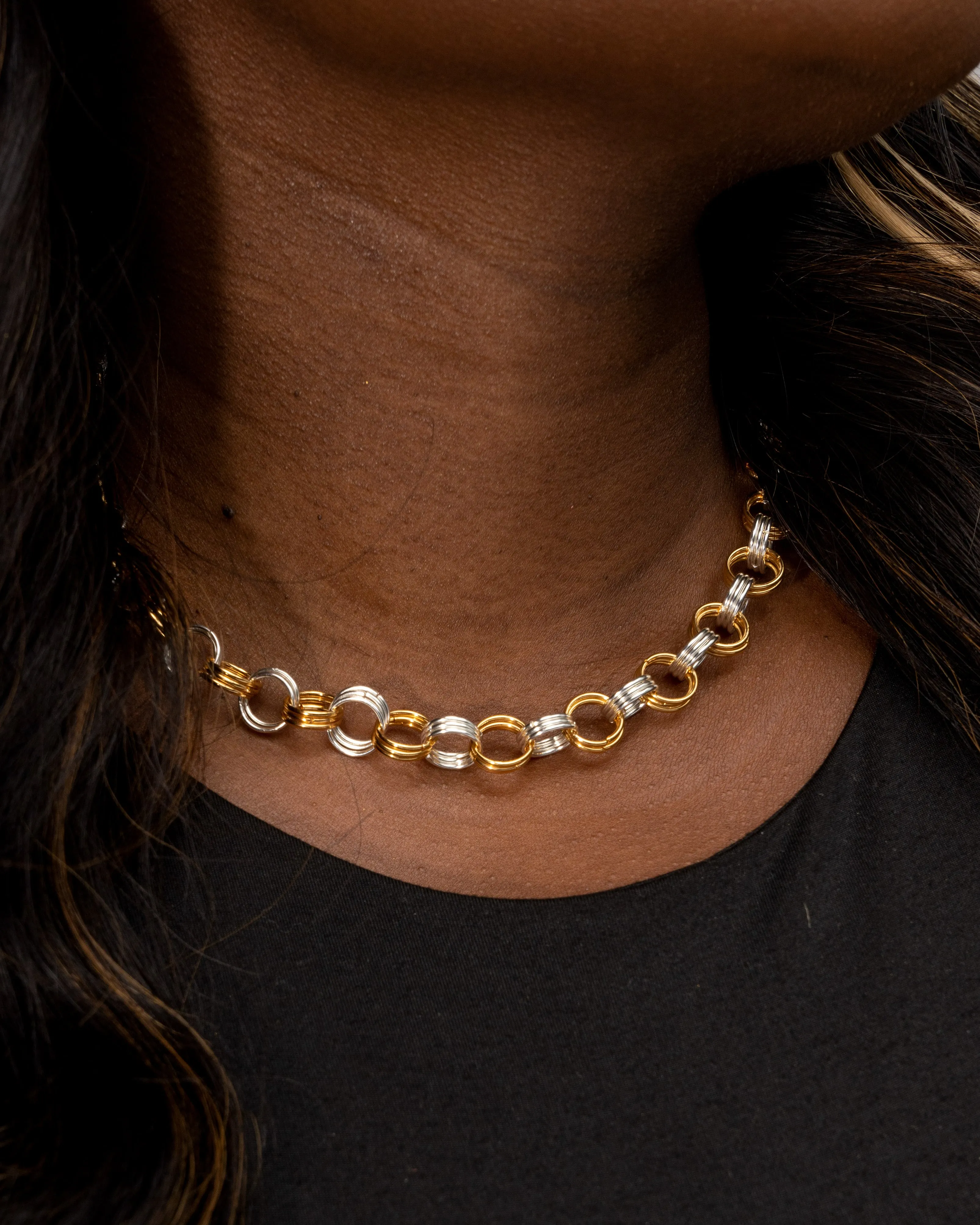 The Christina Two-Tone Choker