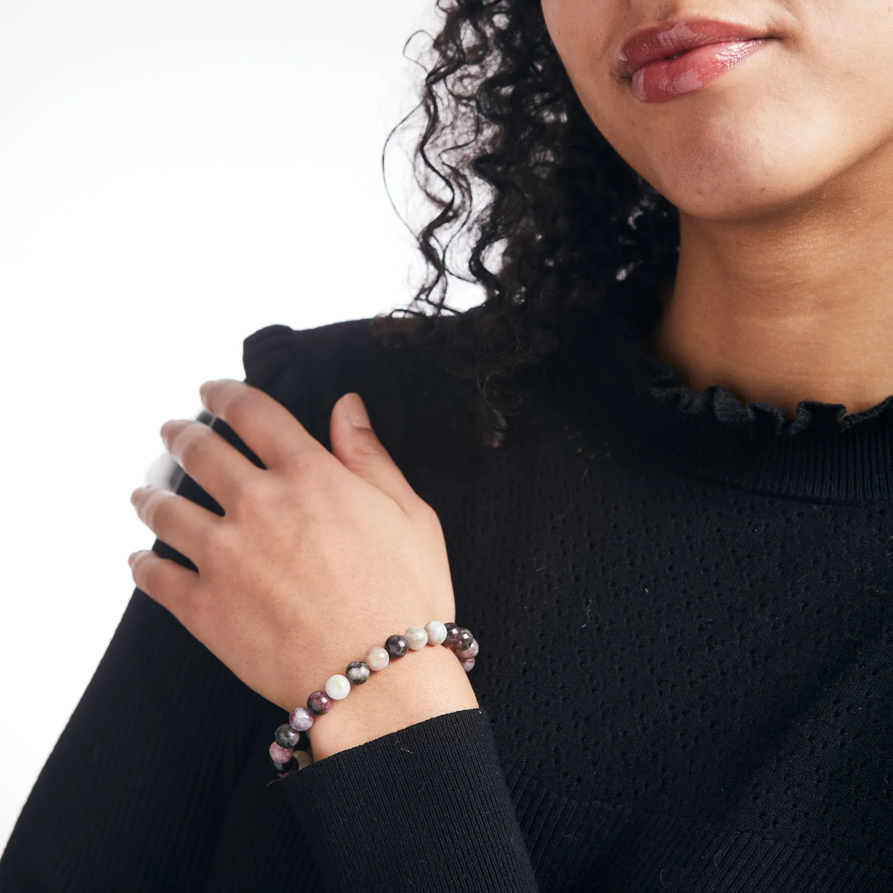 Tourmaline Beaded Bracelet