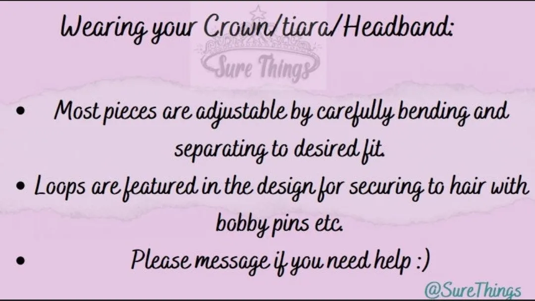 Vintage Baroque gray spiky  Dark Tiara Crown Goth Evil Queen diadem headdress