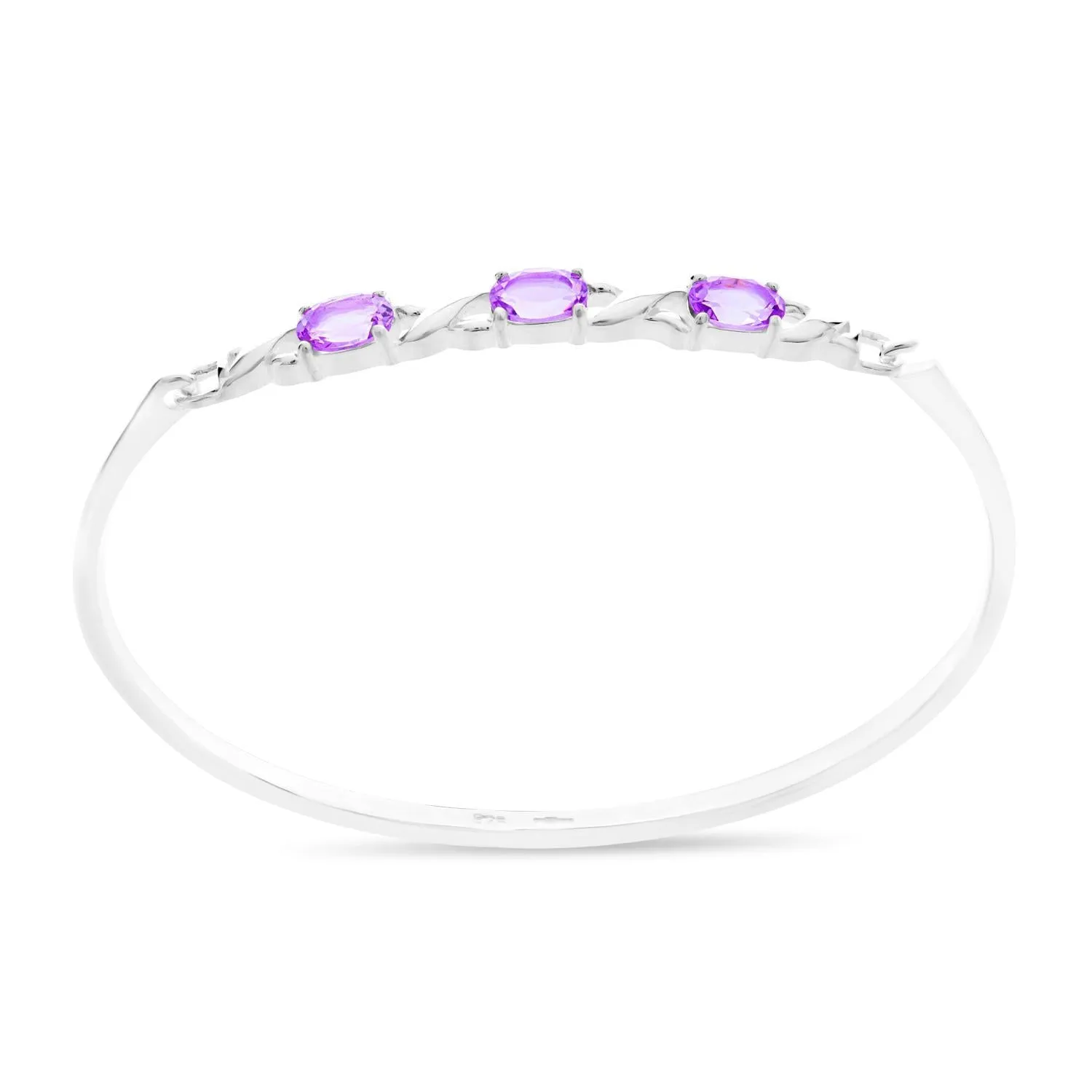 Women's  Amethyst Bangle